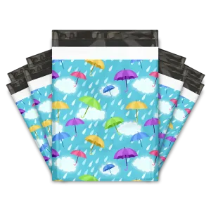 10x13 Umbrellas Designer Poly Mailers Shipping Envelopes Premium Printed Bags