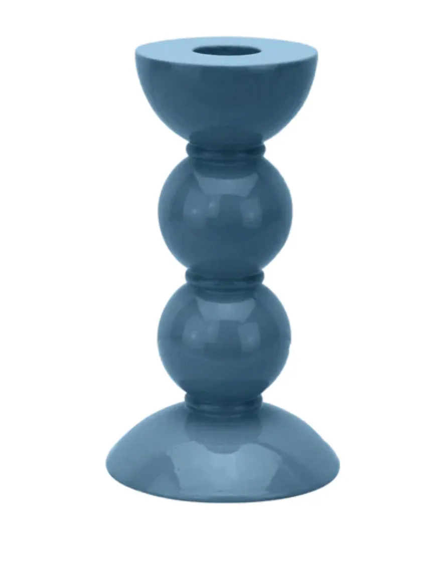 14cm Bobbin Chambray Candlestic-CA1103