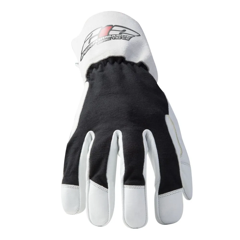 212 Performance ARCTIGEC5-05-013 ARC Economy TIG Cut 5 Resistant Goatskin Welding Gloves, 3X-Large Black;White