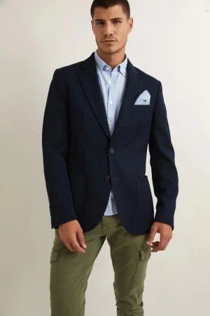 American Smooth Elastic Navy