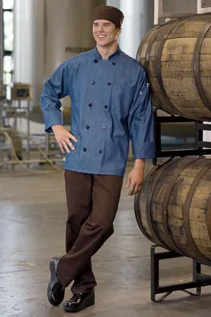 ASPEN CHAMBRAY CHEF COAT