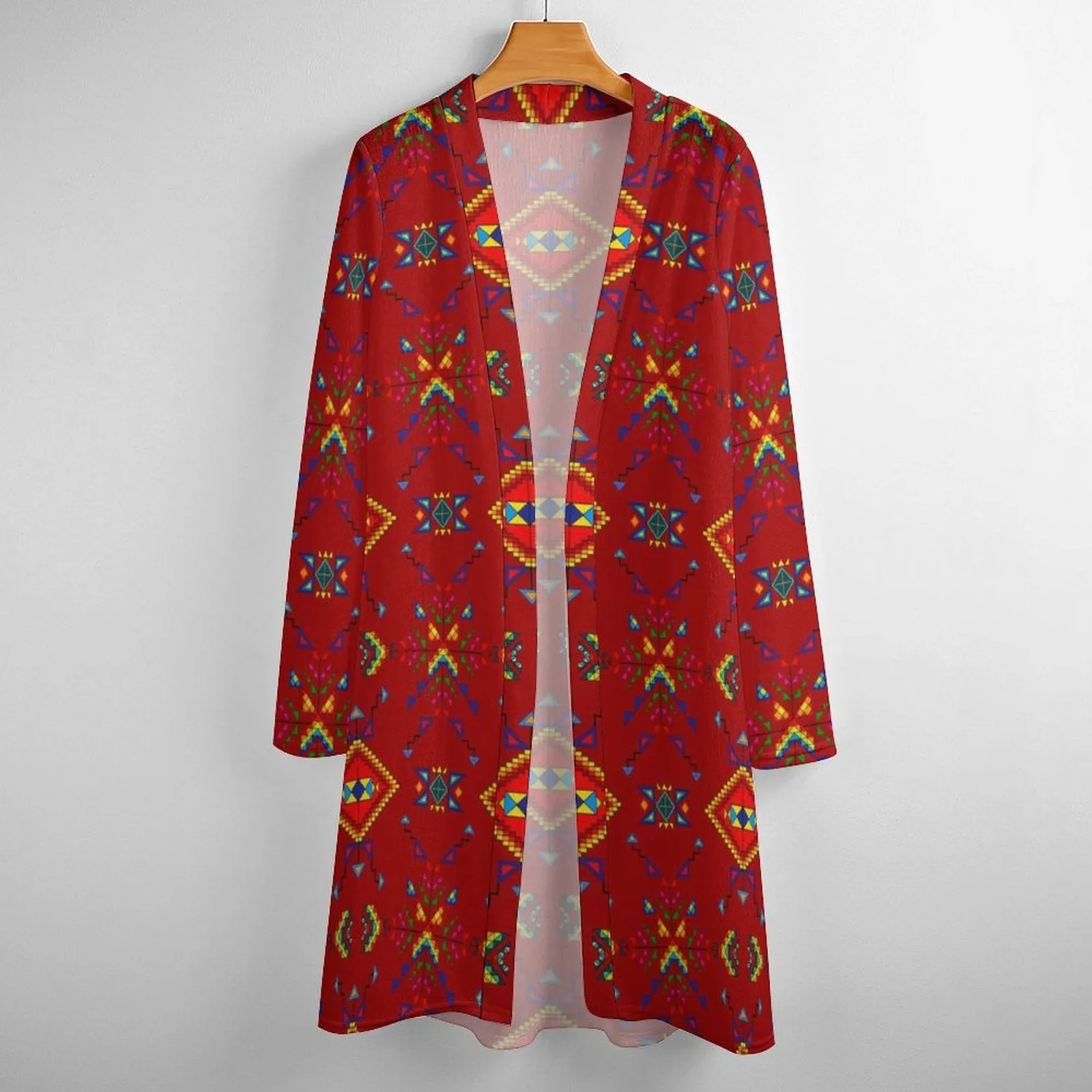Buffalo Jump Red Cardigan