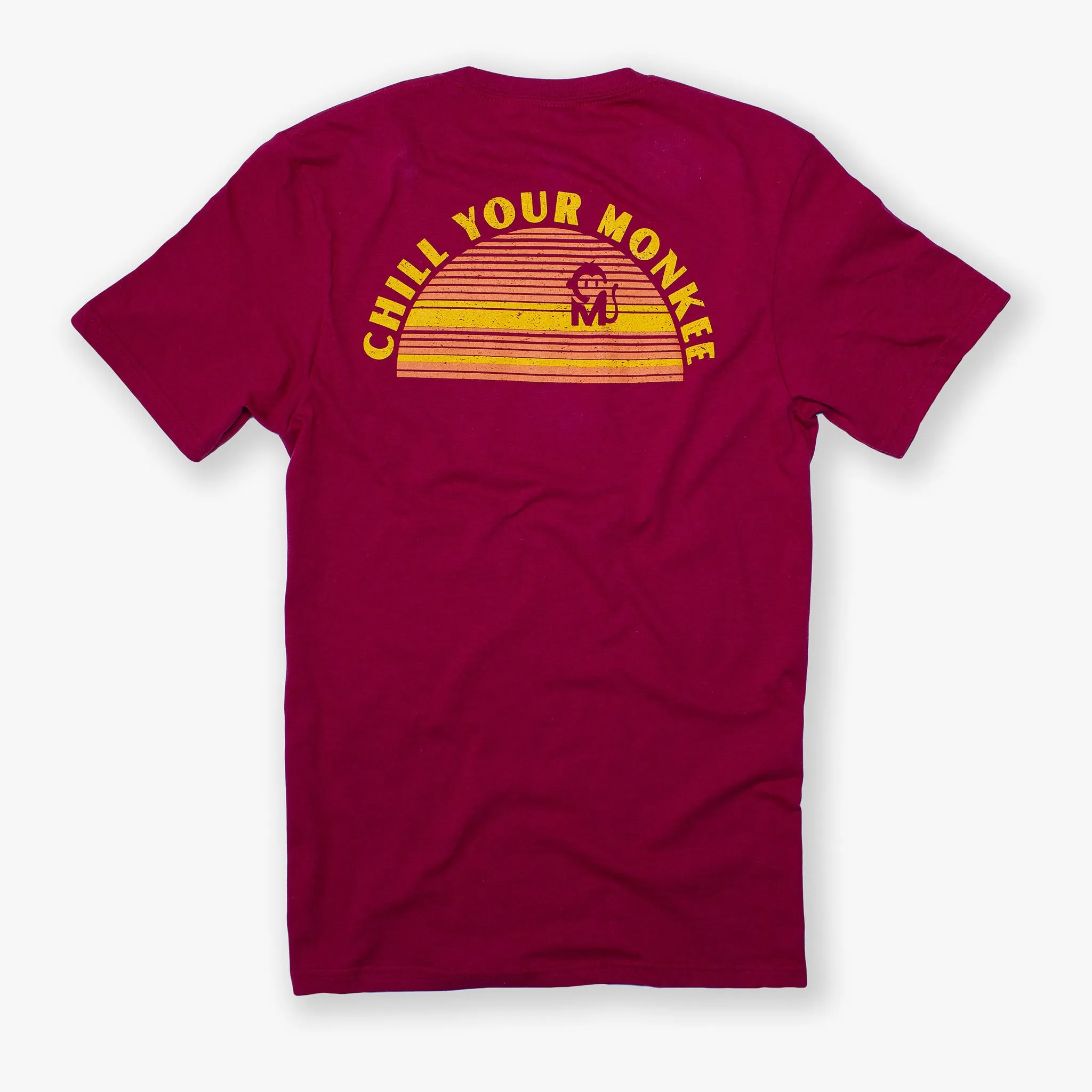 Chill Your Monkee Sunset Graphic Tee