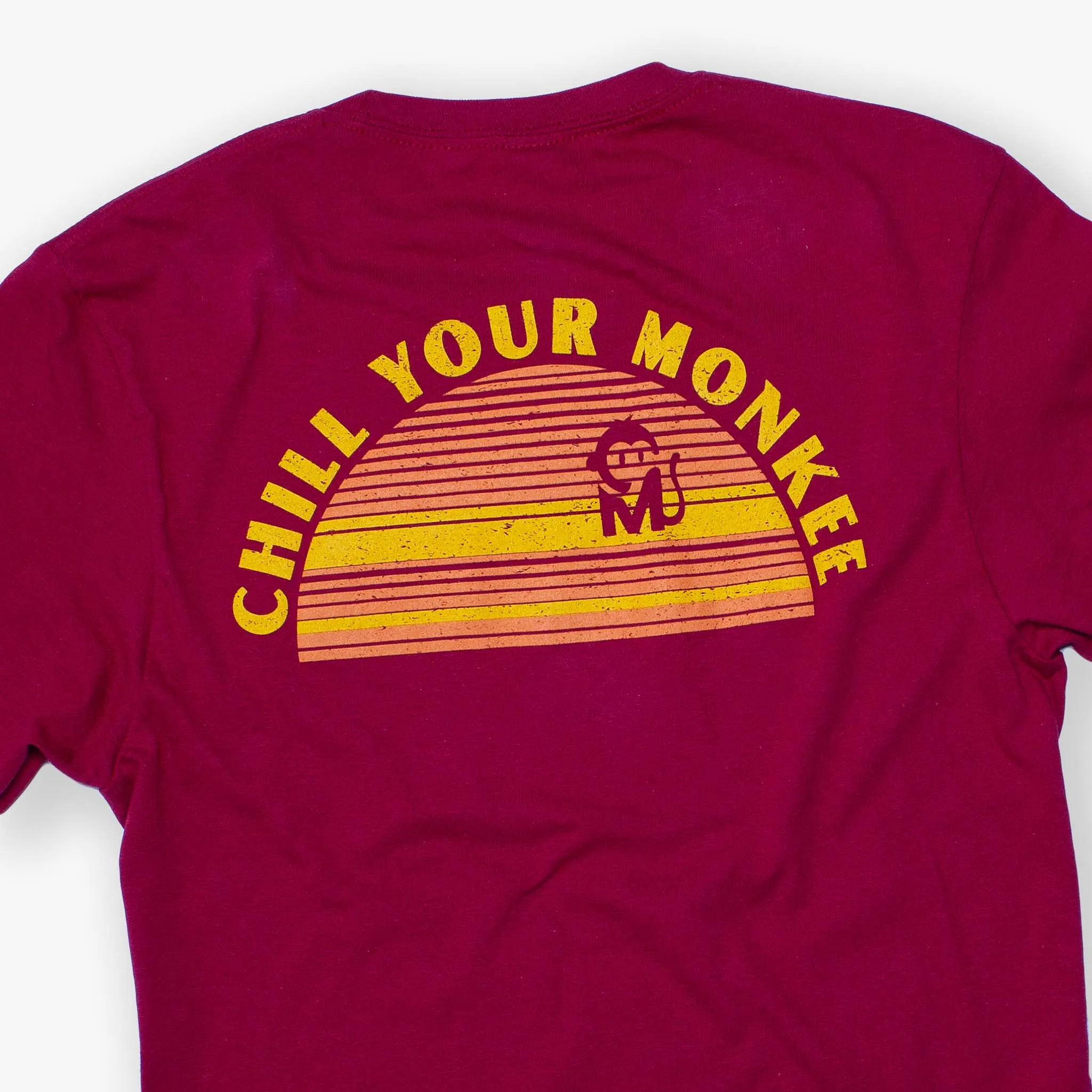 Chill Your Monkee Sunset Graphic Tee