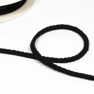Cotton Cord 3mm - Black