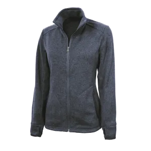 D2003W Ladies Heathered Fleece Jacket
