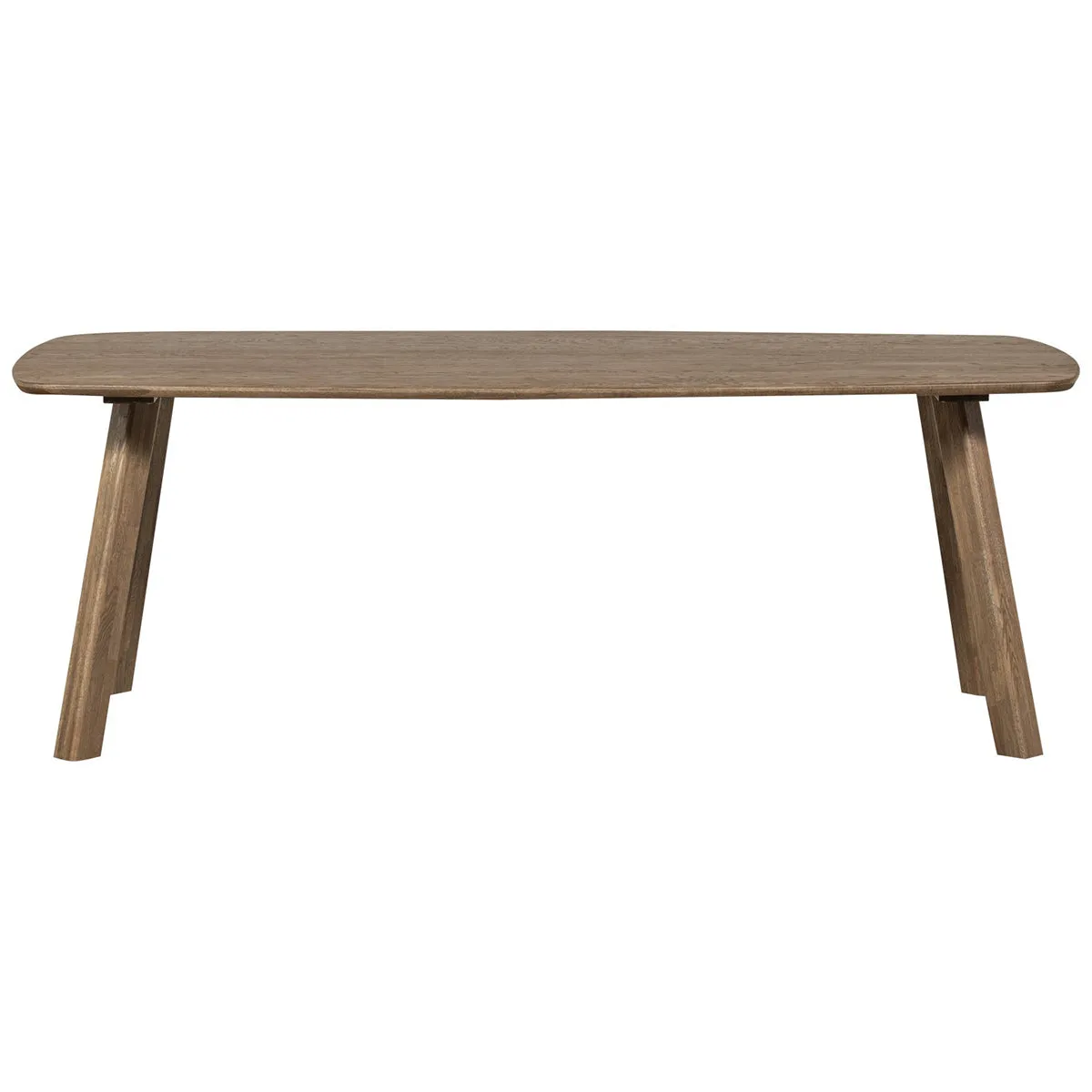 Danish Oak Wood Oval Dining Table