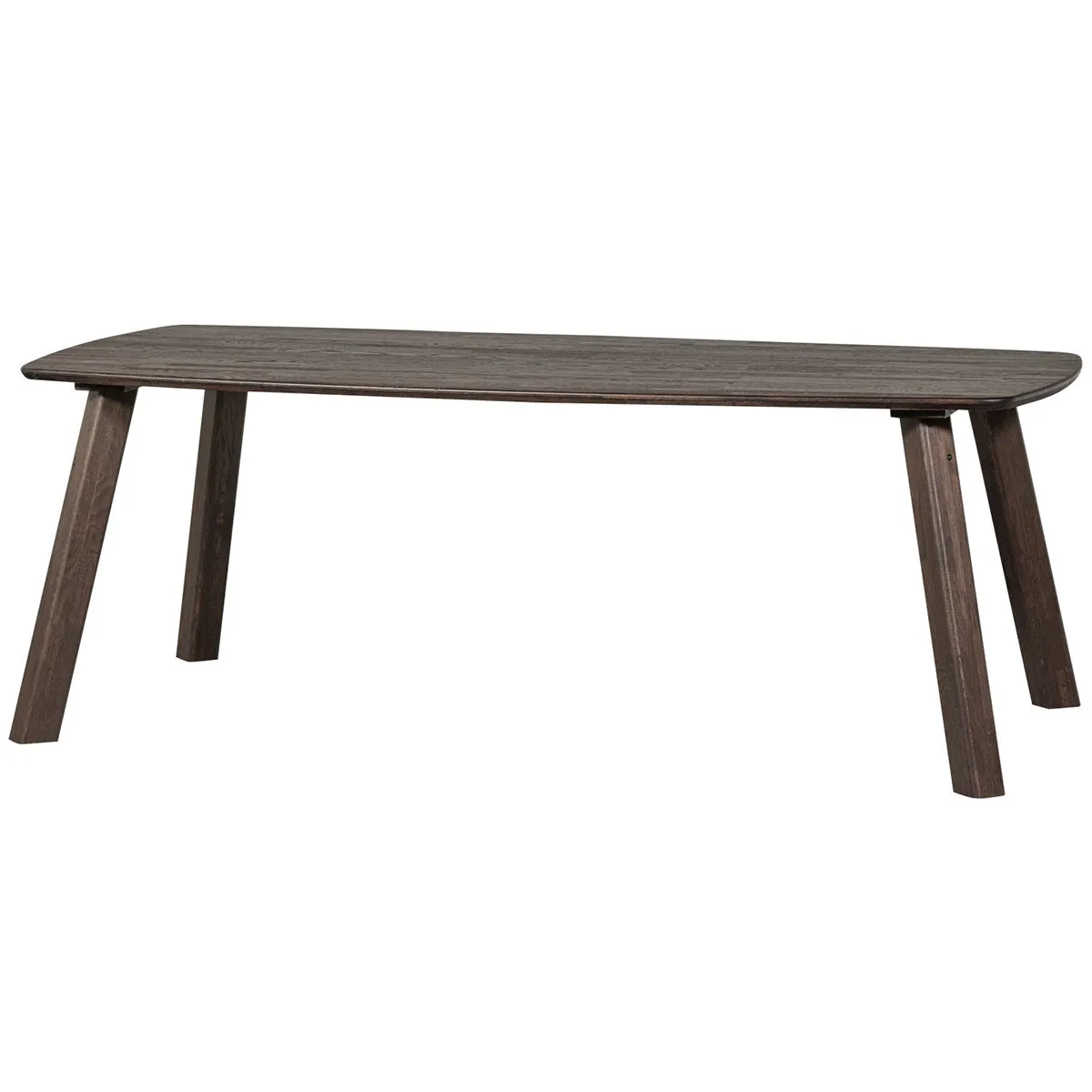 Danish Oak Wood Oval Dining Table
