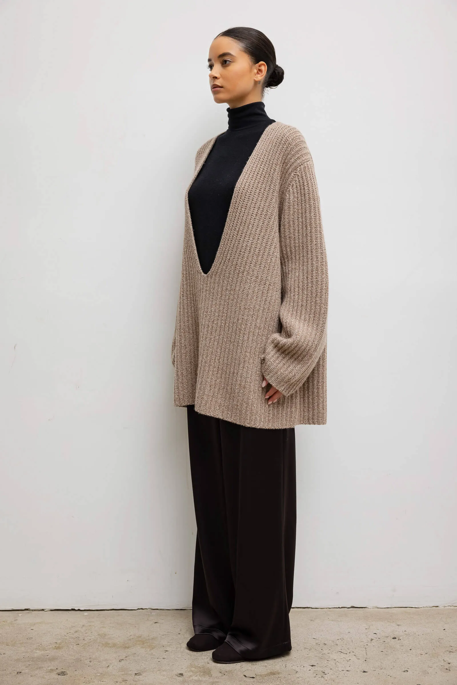 Emma Deep V Sweater