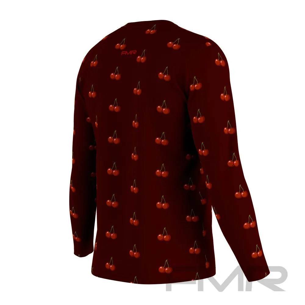 FMR Men's Cherry Long Sleeve Running Shirt