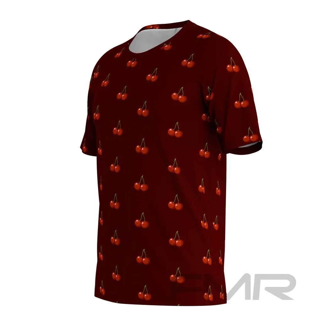 FMR Men's Cherry Short Sleeve Running Shirt