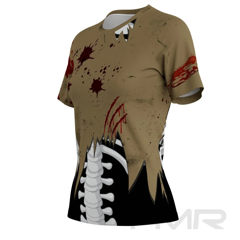FMR Women's Skeleton Short  Sleeve Running Shirt