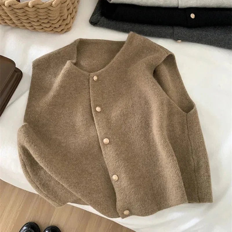 Knit Vest - Fall Layering