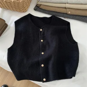 Knit Vest - Fall Layering