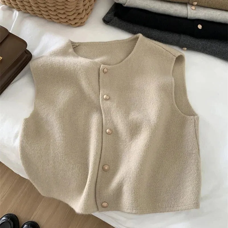 Knit Vest - Fall Layering