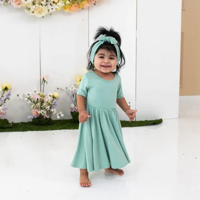 Kyte Baby Premium Quality Wasabi Green Bow Accessory