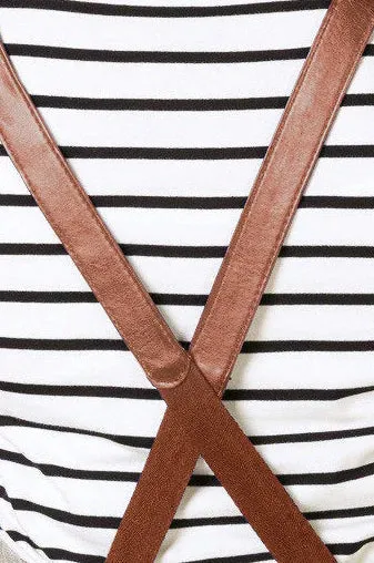 LYGON - PU Leatherette Strap with Snaps