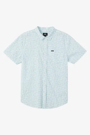 O'Neill- Quiver Stretch Button Up (Blue Palm, S-XL)