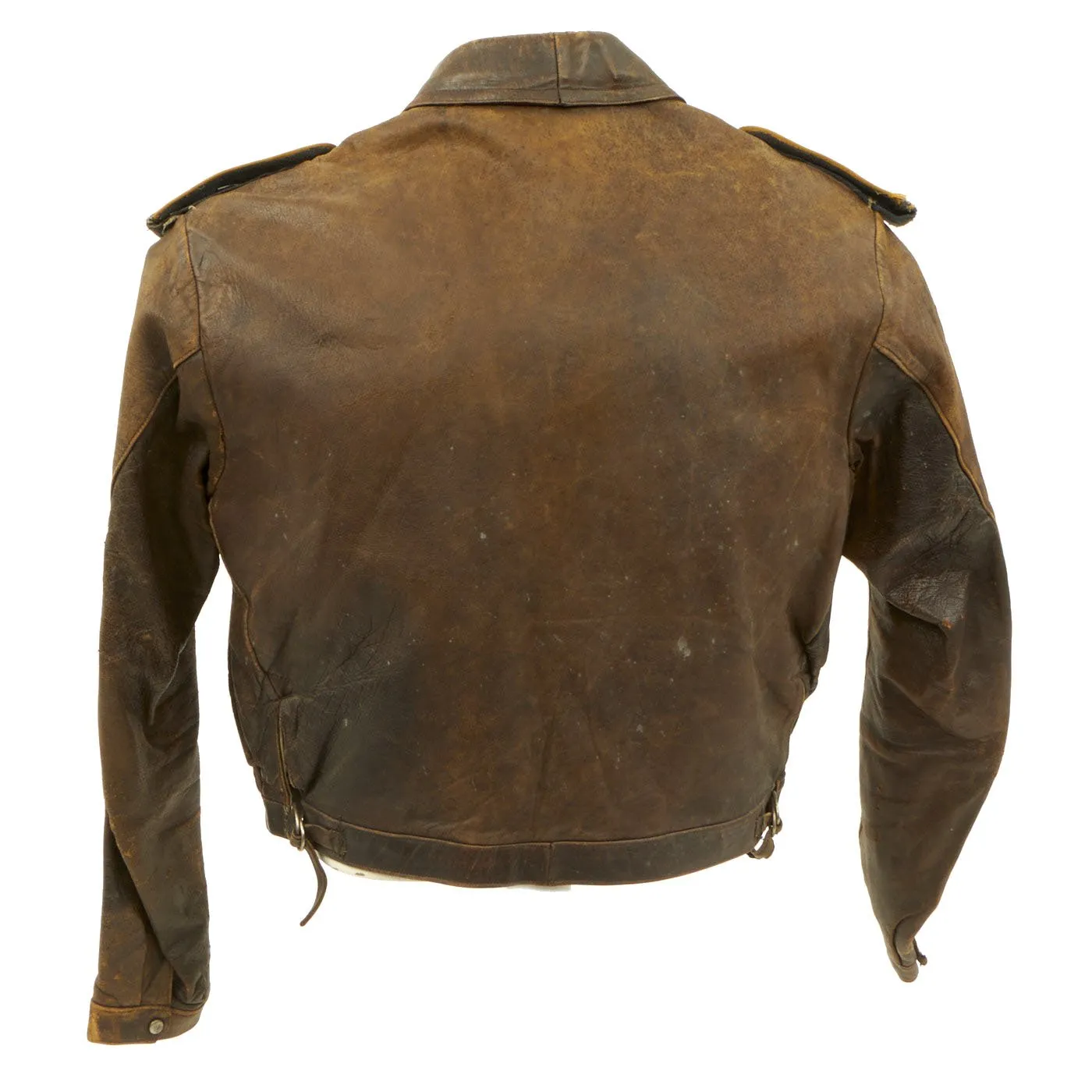 Original German WWII Luftwaffe Senior NCO Pilot Leather Flying Jacket