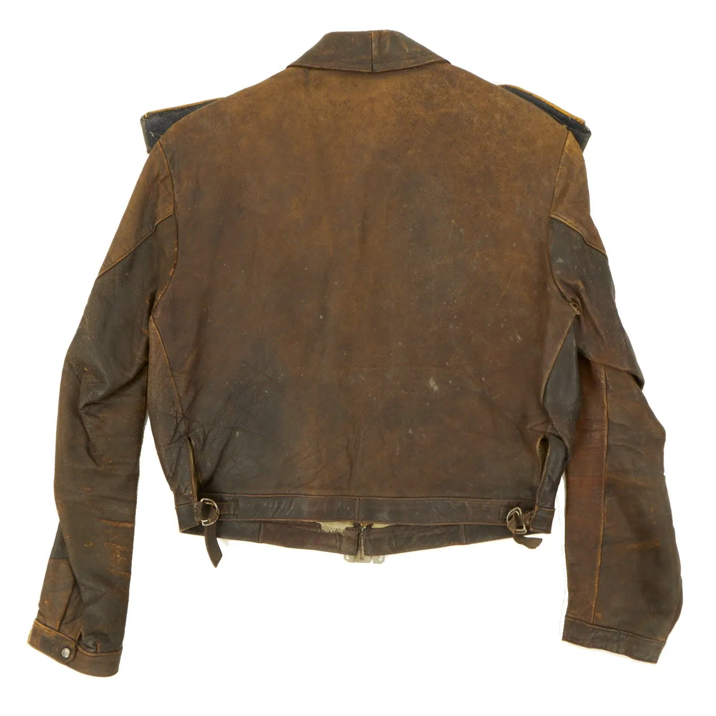Original German WWII Luftwaffe Senior NCO Pilot Leather Flying Jacket
