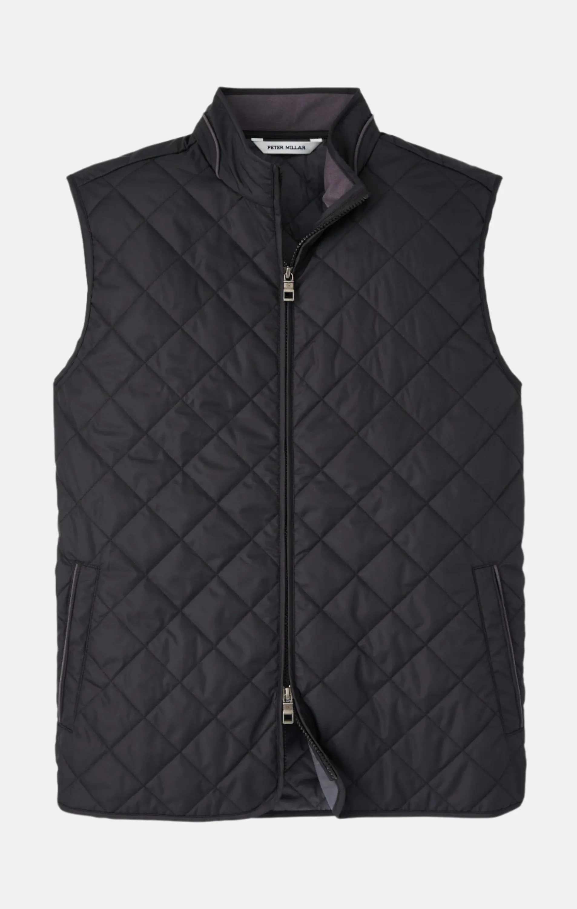 Peter Millar - Essex Quilted Travel Vest - Black