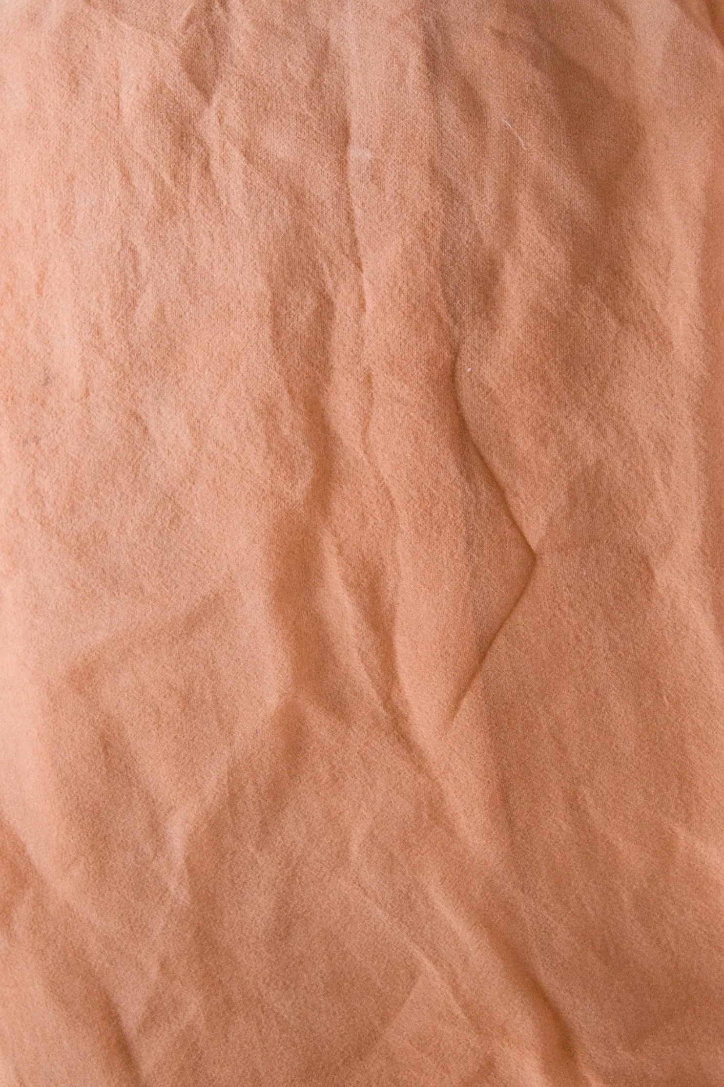 Rust Silk Chiffon Styling Cloth