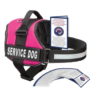 Service Dog Harness Hot Pink