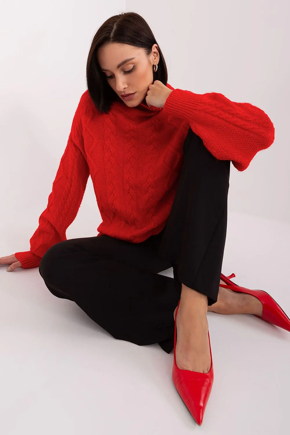 Turtleneck model 189221 AT
