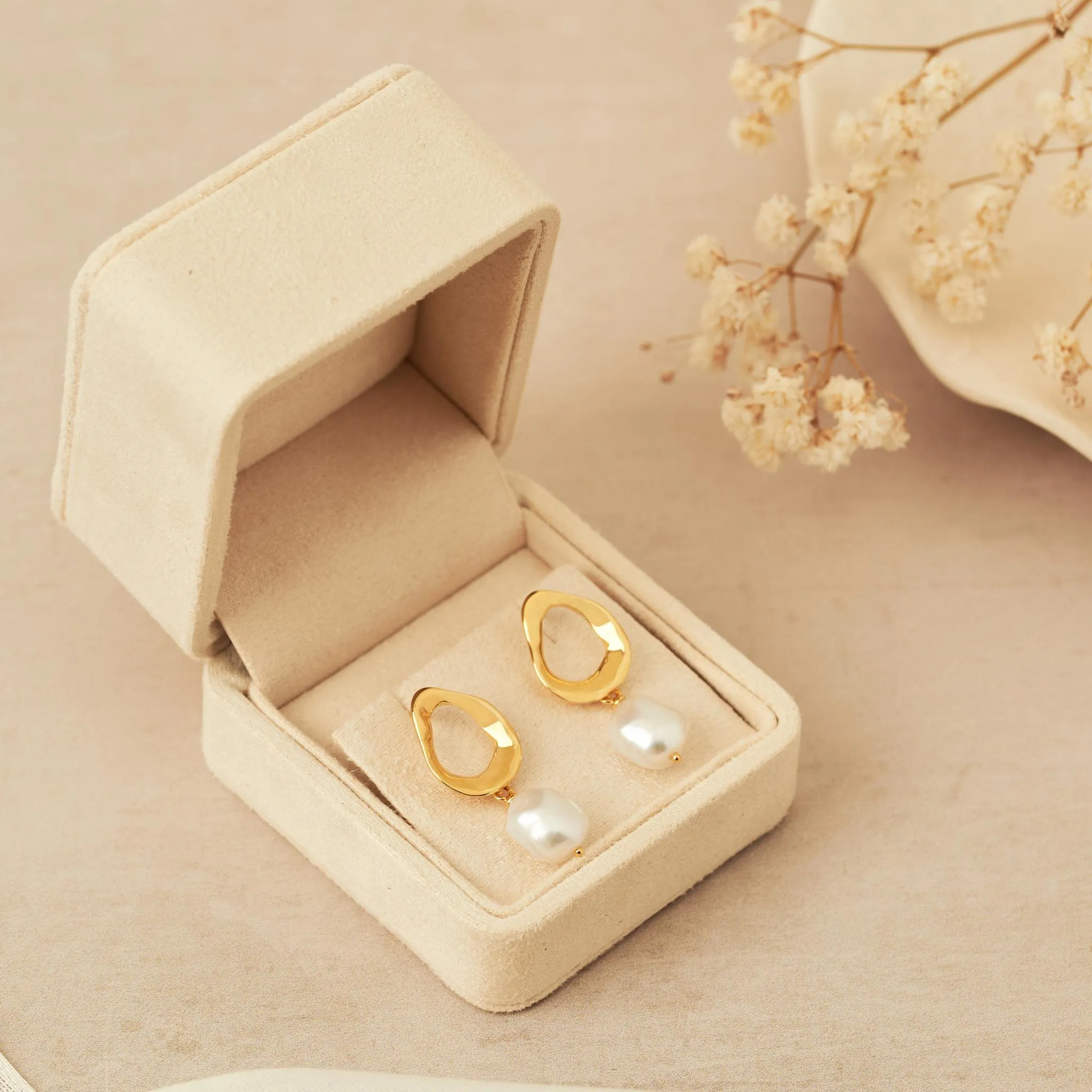 Velvet Earring Box