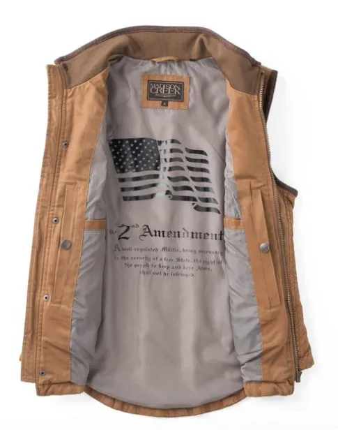 Women's Vest - Tan - Madison Creek - VMC7