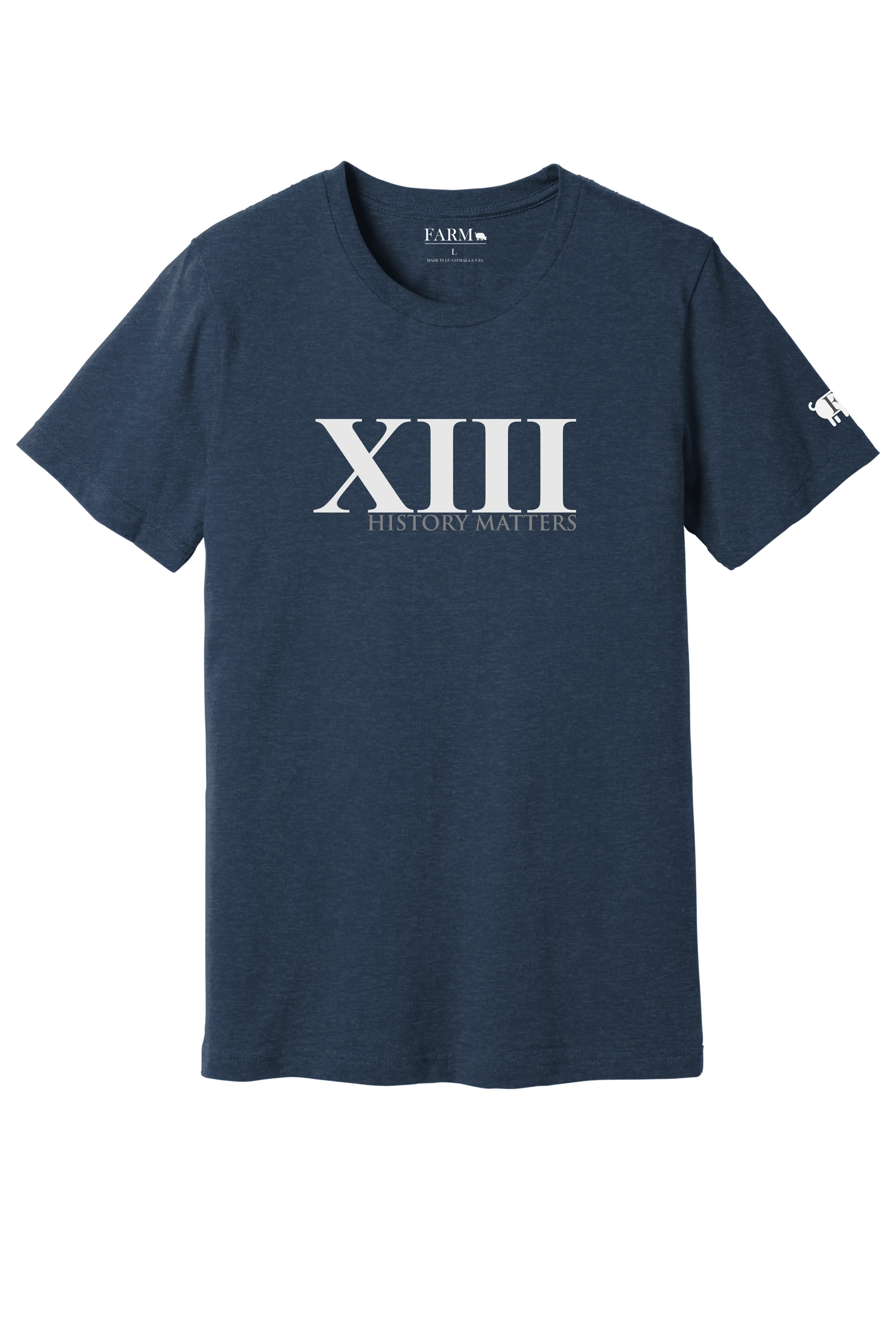 XIII History Matters Thirteenth Amendment T-Shirt Adult