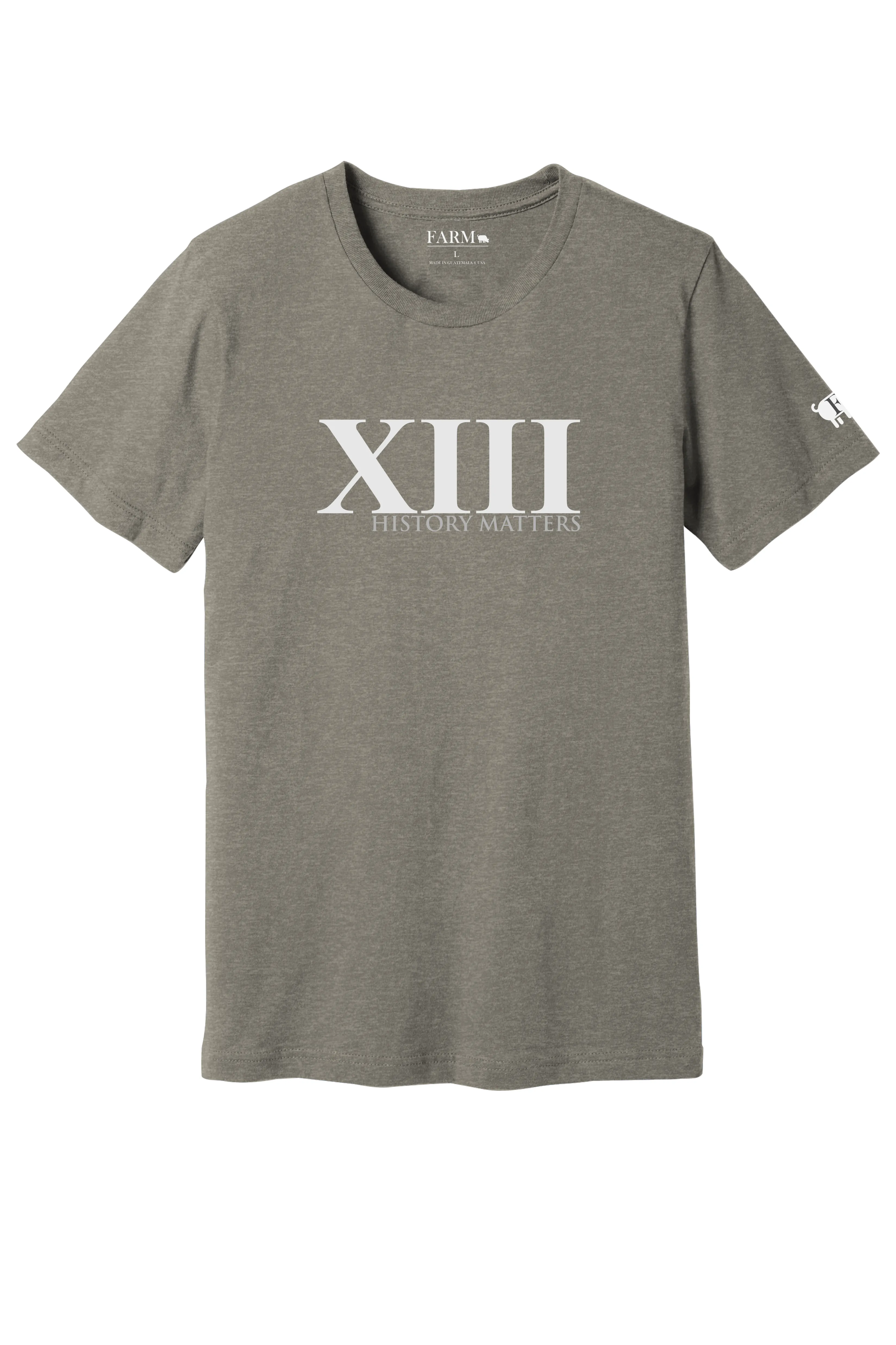 XIII History Matters Thirteenth Amendment T-Shirt Adult